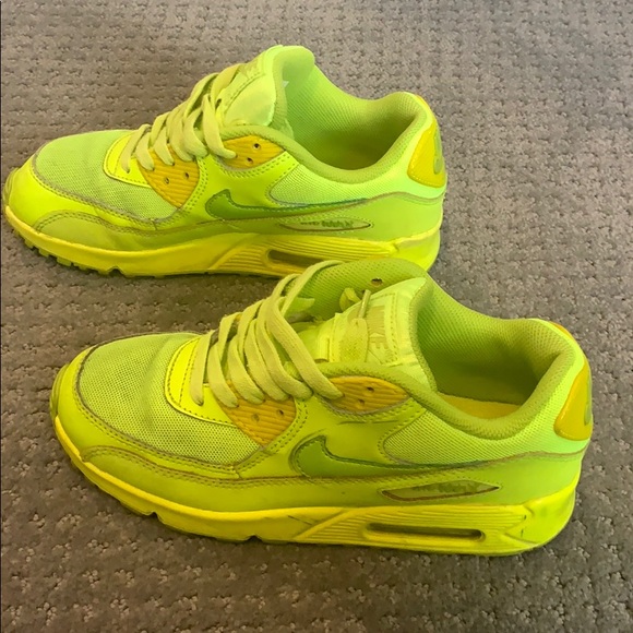 bright yellow air max